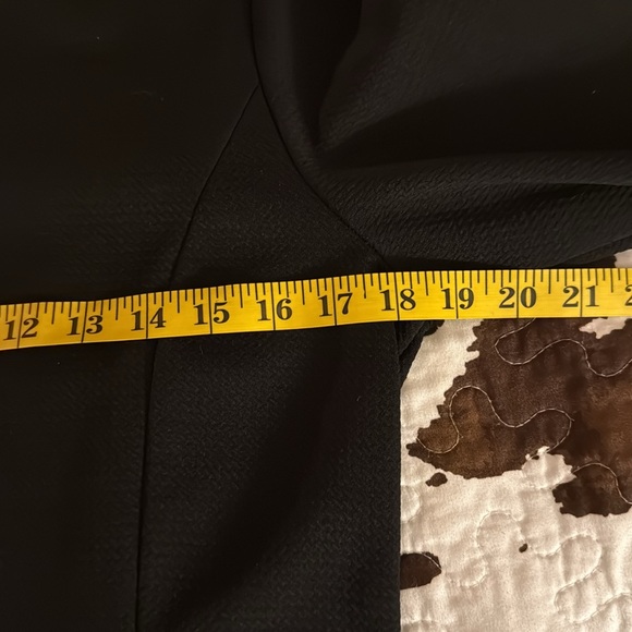 Black Peplum Top - Picture 4 of 4